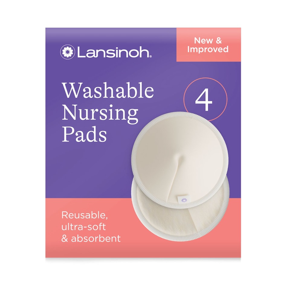 image 1 of Lansinoh Washable Nursing Pads - Pack of 4