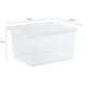 image 7 of Wham Crystal 5 x 37L Stackable Plastic Storage Boxes with Lids Clear Clear