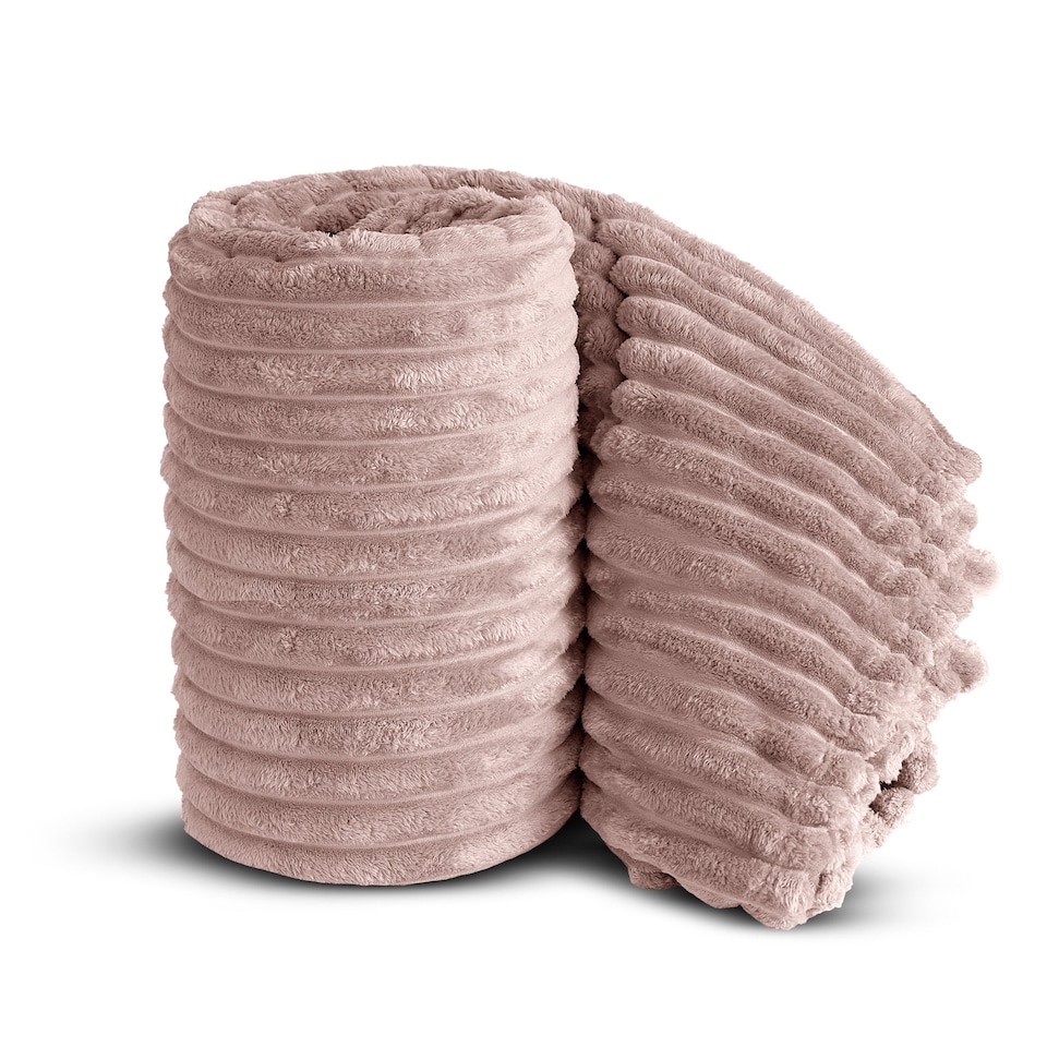 image 1 of Velosso Super Soft Chunky Cord Blanket Throw