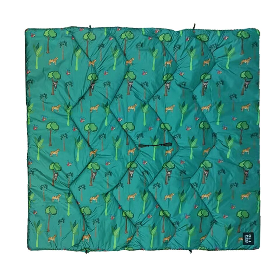 image 1 of OLPRO The Original Insulated Kids Blanko® - Rainforest Rascals