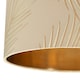 image 2 of Aura - Satin Brass Table Lamp with Champagne & Gold Leaf Shade Bronze | Gold