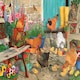 image 1 of Hen Pecked 1000 Piece Jigsaw Puzzle