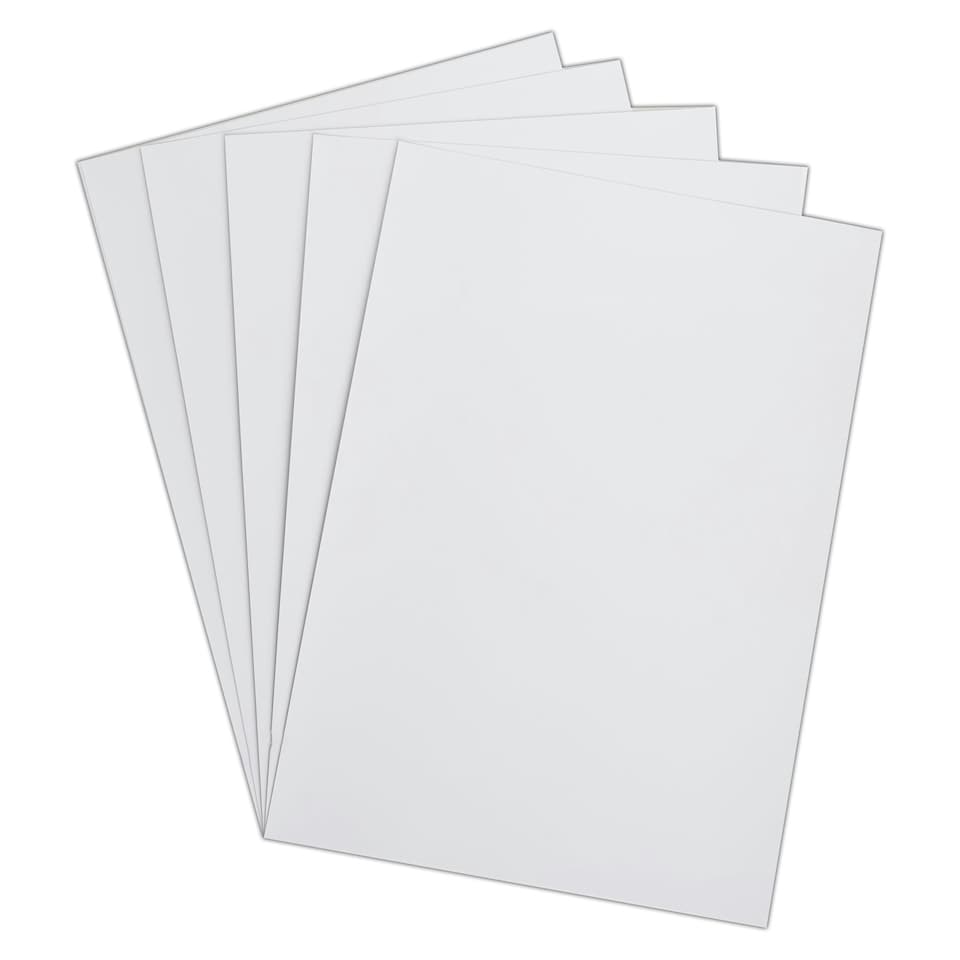 image 1 of Stephens Card White 210gsm, 100 Sheets, White, A4