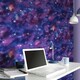 image 3 of Rasch Cosmic Space Wallpaper - Blue/Purple - 32.8ft x 21in Blue