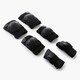 image 5 of Decathlon Adult 2 x 3-Piece Inline Skate Protection Set Fit500 - Black, Size L