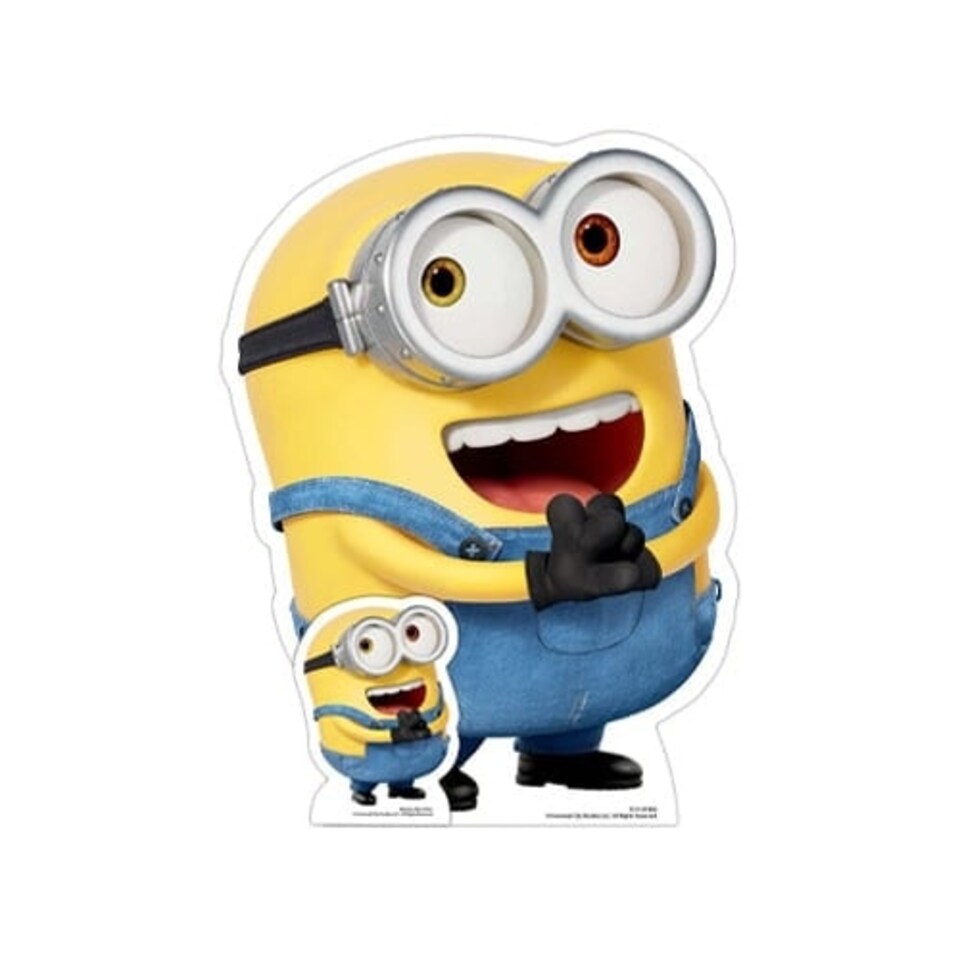 Bob Happy Minions 2 Star Mini Cardboard Cutout 62cm