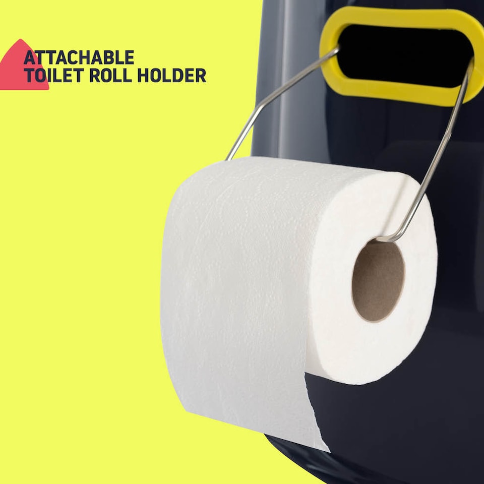 image 1 of Hillington Portable Toilet with 5L Removable Bucket
