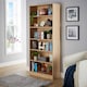 image 1 of Bookcase Display Shelf Freestanding Book Storage Unit Home Living Room Furniture | Brown