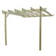 image 1 of Wall Mounted Garden Pergola - Wood - L300 x W480 x H270 cm - Light Green