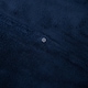 image 4 of OHS Teddy Fleece Ultra Soft Duvet Cover and Pillowcase Bedding Set, Double - Navy Blue