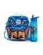image 1 of Paw Patrol Chase Blue Lunch Bag and Bottle Set | Believe in it Cartoon Inspired Lunch Carrier | Adjustable Strap Easy Carry | Back to School Essential for Kids | Boys Paw Patrol Merch