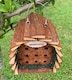 image 5 of Wooden Hanging Ladybird House Garden Bug Habitat - Pack of 2
