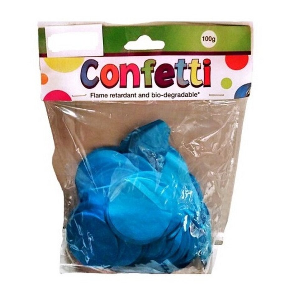 Oaktree Tissue Paper Round Confetti - Blue - One Size (UTSG33507)