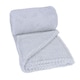 image 3 of Clarysse Grey Soft Cosy Fleece Plaid 130x160cm
