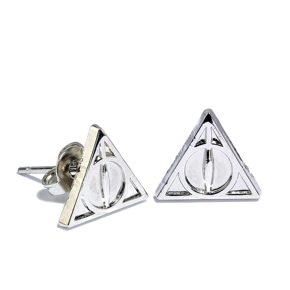 image 1 of Harry Potter Stud Earring Set Snitch/ Deathly Hallows/ Platform 9 3/4- WE0104
