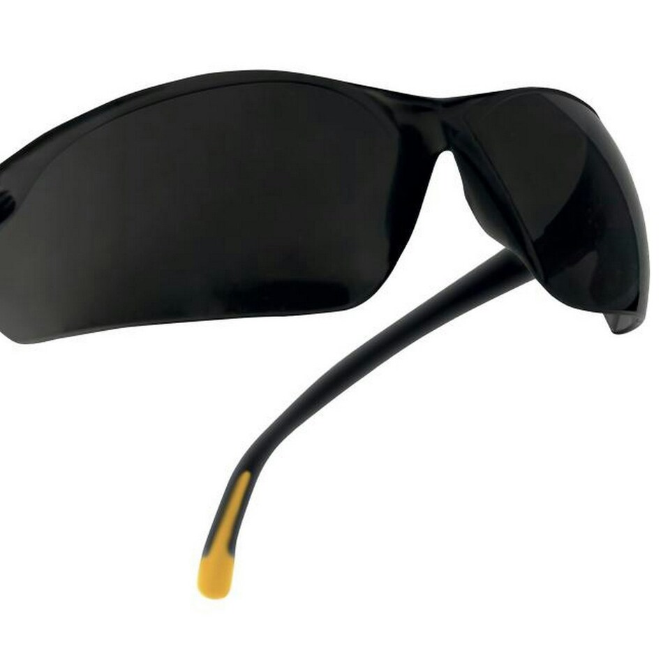 image 1 of Delta Plus Meia Polycarbonate Lens Work Safety Glasses - Smoke - One Size