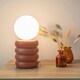 image 3 of ValueLights Rix Rust Orange Table Lamp