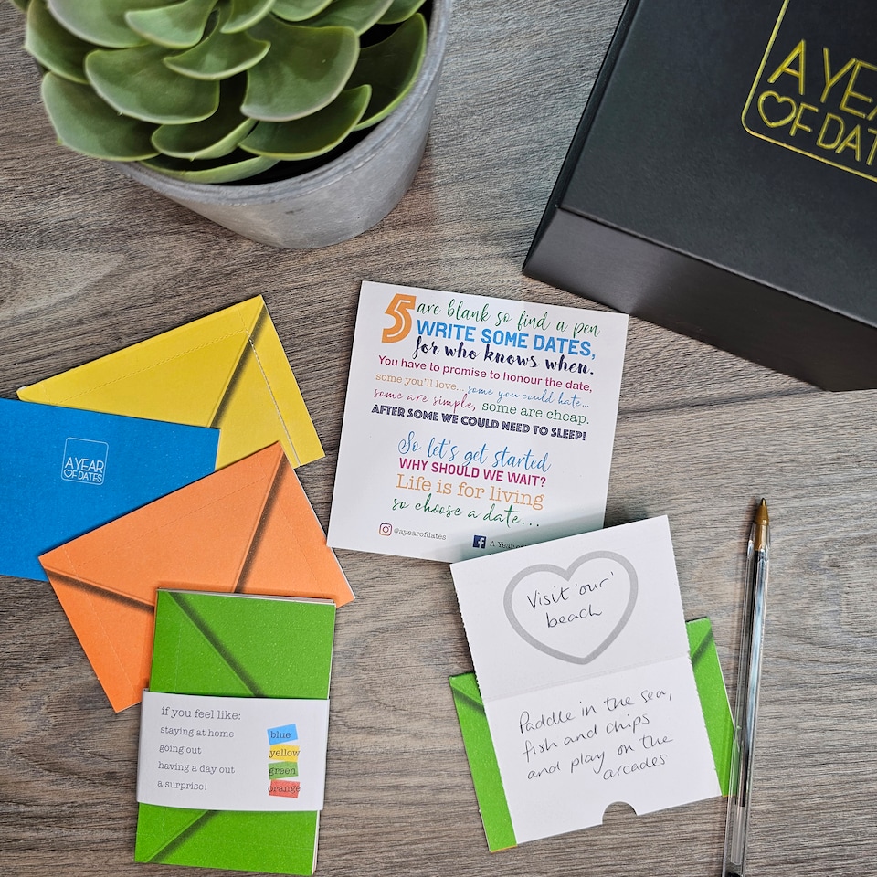 image 1 of A Year of Dates - Valentines Day Gift