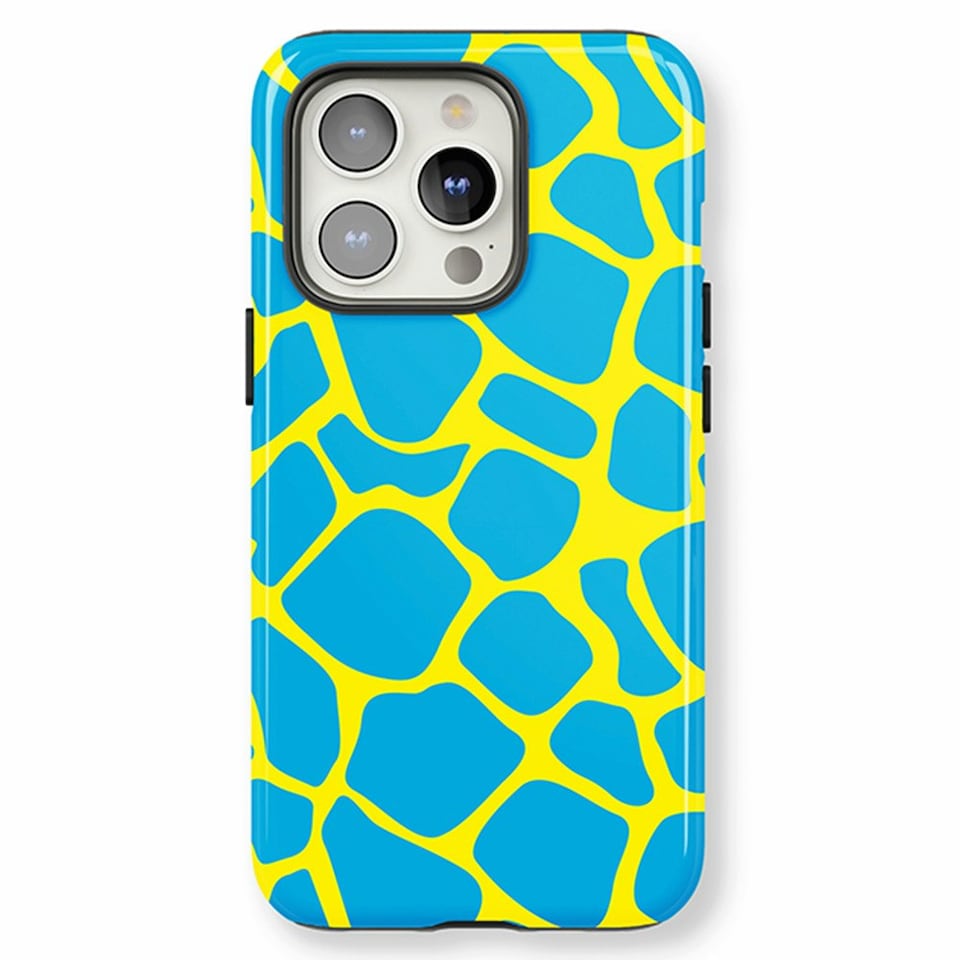 image 1 of Cow Lick Phone Case | Blue | iPhone 15
Slim | iPhone 15
Slim