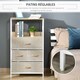 image 6 of HOMCOM 4 Drawer Storage Chest Unit Home with Shelves Home Living Bedroom