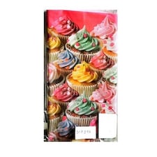 Amscan Cupcake Party Table Cover - Multicoloured - One Size