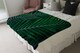 image 4 of green leaves, abstract flora texture Designer Blanket | Multi