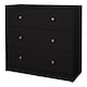 image 3 of May Chest of 3 Drawers in Black