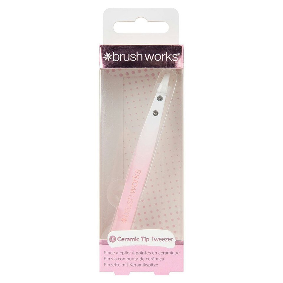 image 1 of Brushworks Ceramic Tip Tweezer