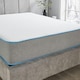 image 1 of Premium Comfort Bubble Hybrid Mattress - 23cm Deep, Soft/Medium Firmness | Grey | Single