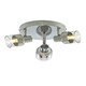 image 1 of Naples 3 Light Chrome Ceiling Spotlight Plate