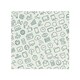 image 1 of Outline Icons Splash Back | White