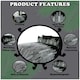 image 2 of Sky Line Printed Duvet Cover Set Reversible Polycotton Beddings Multi | Double