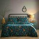 image 1 of Portfolio Home Dalby Robins Holly Bedding Duvet Cover Set Blue | King