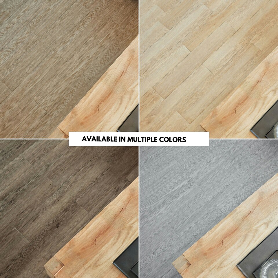 image 1 of Self Adhesive Floor Planks | 5.9x35.9in (91.4x15.2cm) Each | Peel & Stick Vinyl Flooring | Beige Wood Effect | Easy DIY | Stick On Tile Planks Brown | 4.17 sqm