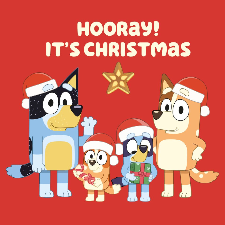 image 1 of Bluey Christmas Card Multipack