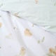image 4 of Bianca Mini Moo Cow Reversible Cotton Duvet Cover Set White | White | Double