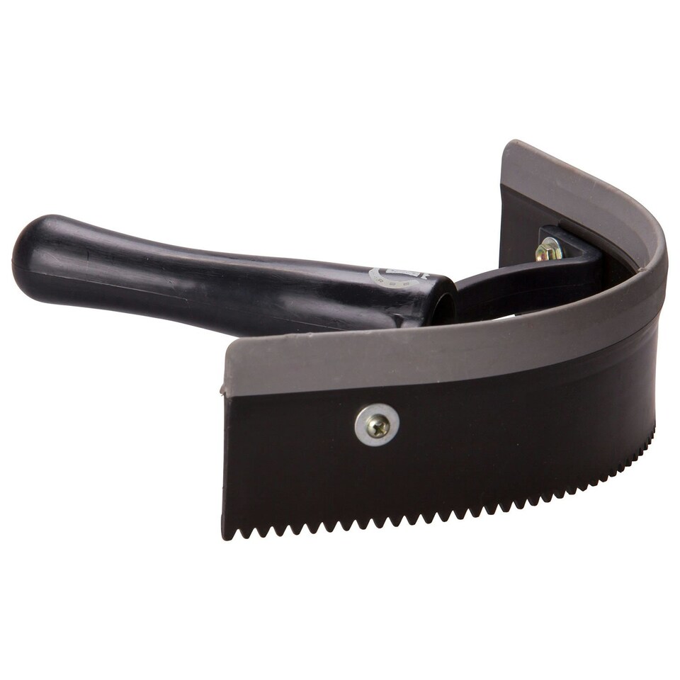 Imperial Riding Plastic Half Round Horse Sweat Scraper - Black - One Size