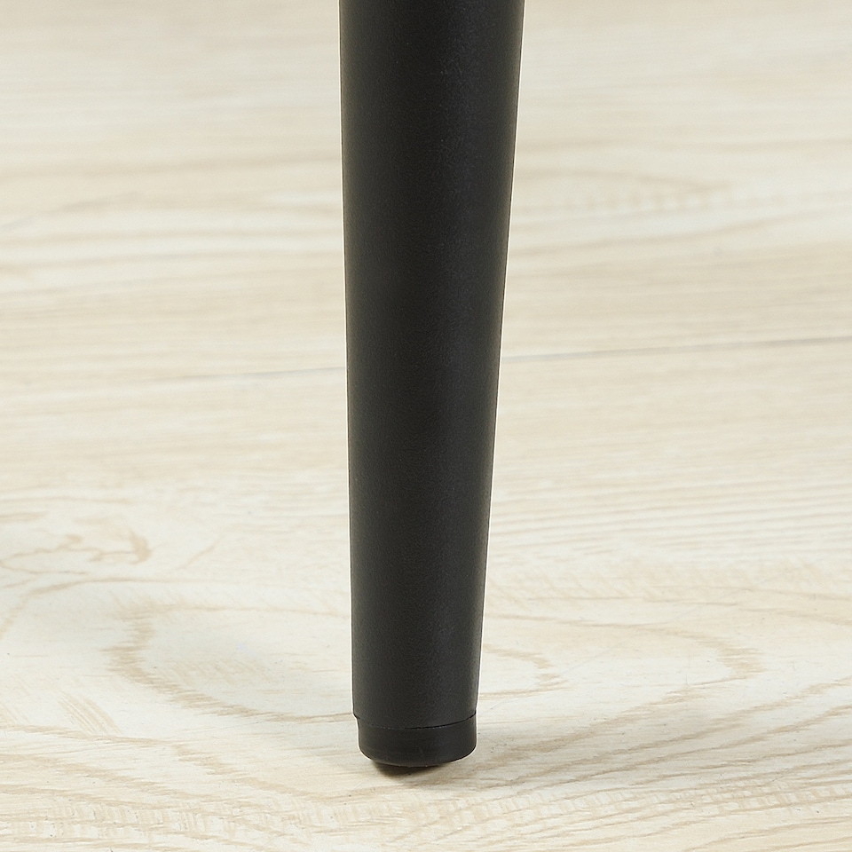 image 1 of HOMCOM Bar Stools Set of 2, Velvet-Touch Fabric Counter Height Bar Chairs, Kitchen Stools with Steel Legs for Dining Area, Kitchen Island Barstools, Blue