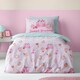 image 1 of Catherine Lansfield Sweet Treats Reversible Duvet Cover Set | Pink | Double
