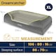 image 7 of Dreamcatcher Grey Extra Large Dog Bed Orthopaedic Memory Foam 71x58x16cm Grey | XL