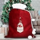 image 2 of Personalised Gonk Family Red Christmas Sack - Female