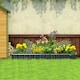 image 2 of Outsunny Metal Raised Garden Bed No Bottom DIY Large Planter Box  Gloves