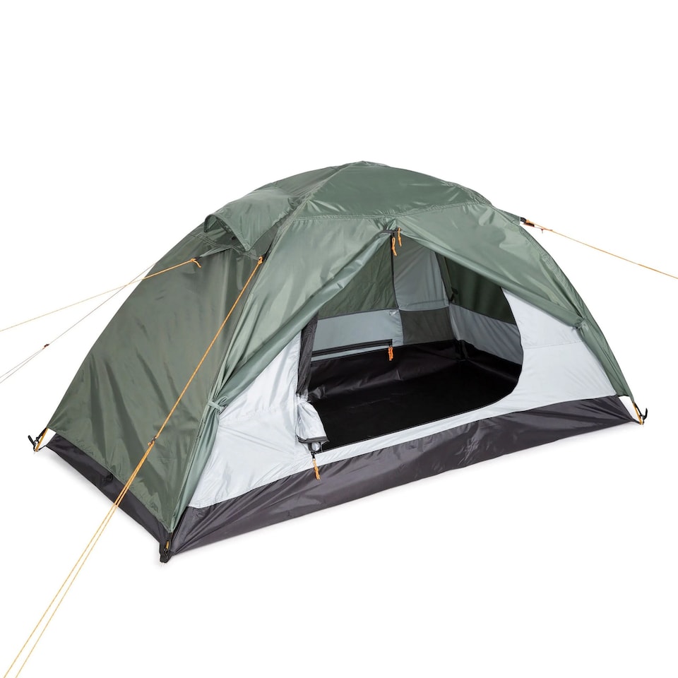 image 1 of Trespass Battuta Backpacking Tent | Green | Olive | One Size | 1