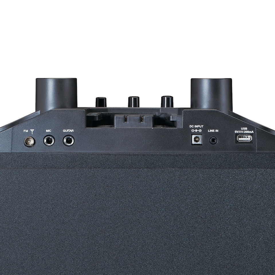 image 1 of LENCO - PA-220BK - PA with subwoofer and detachable tweeter column