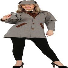 Fancy Dress Adult Detective - M