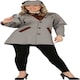 image 1 of Fancy Dress Adult Detective - M