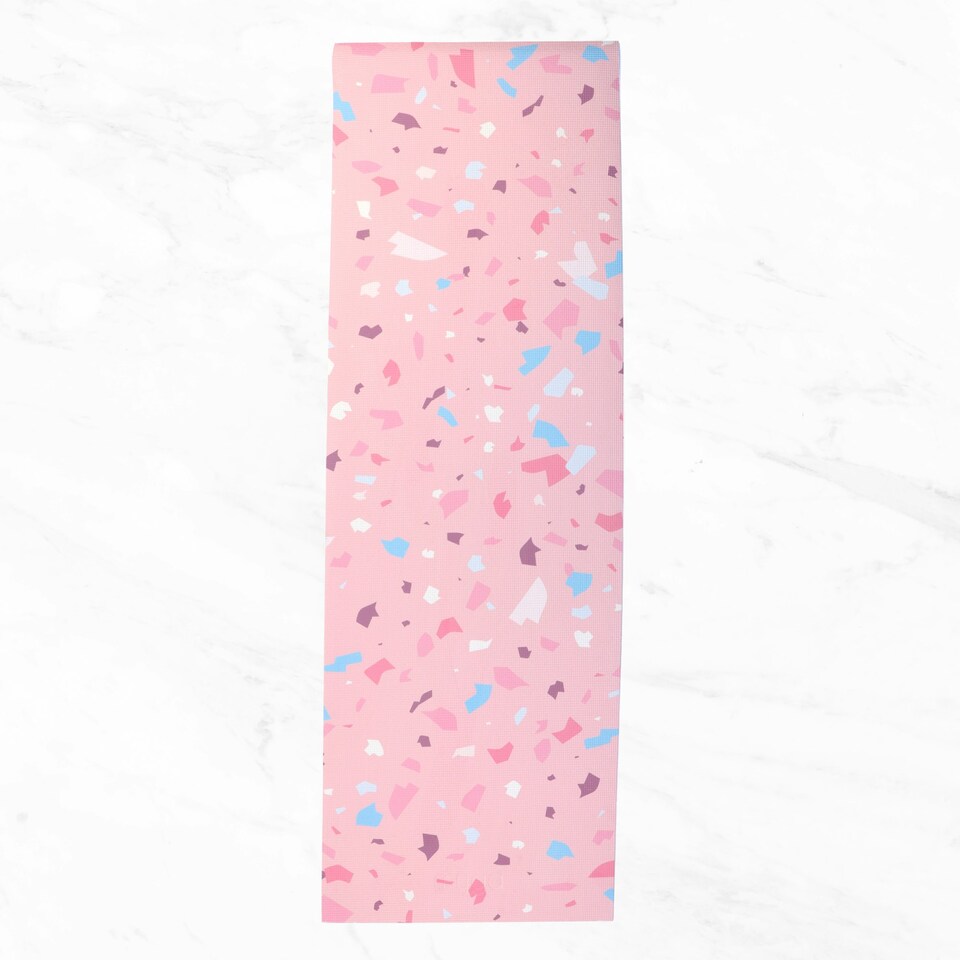 image 1 of Myga Terrazzo Printed Yoga Mat