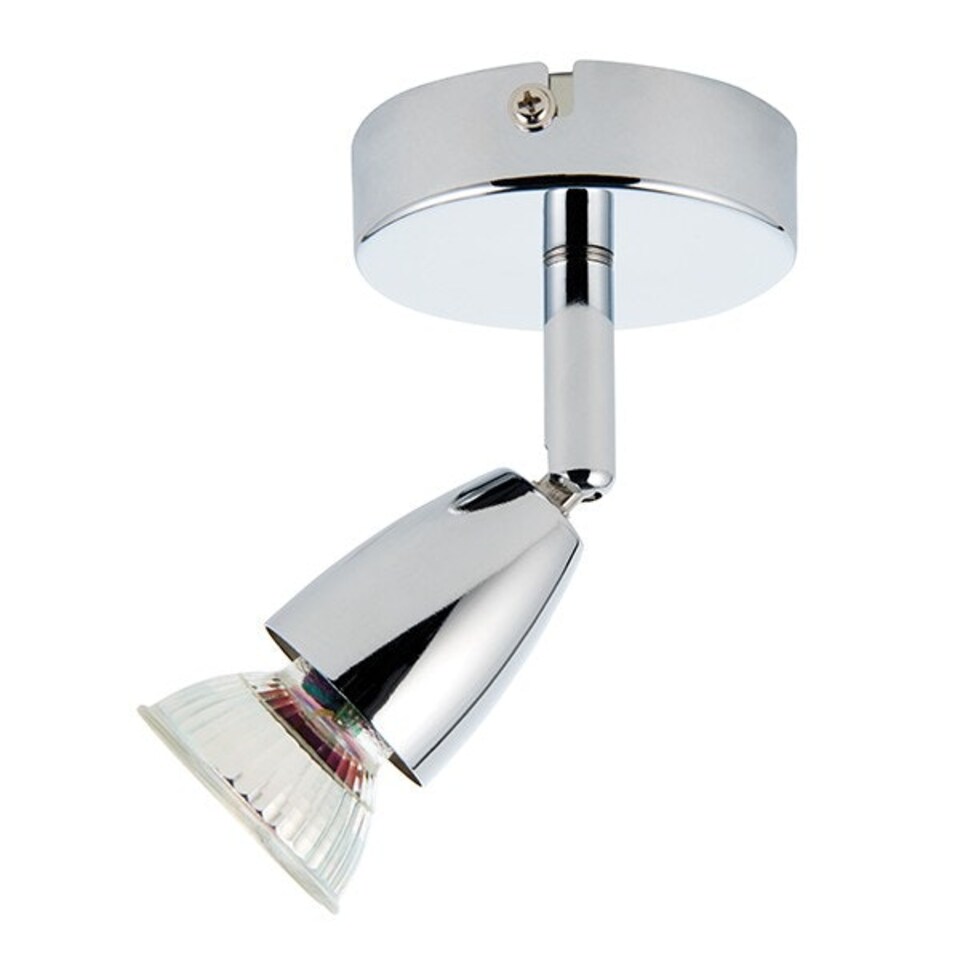 image 1 of Amalfi 1 Light Adjustable Spotlight Chrome, GU10