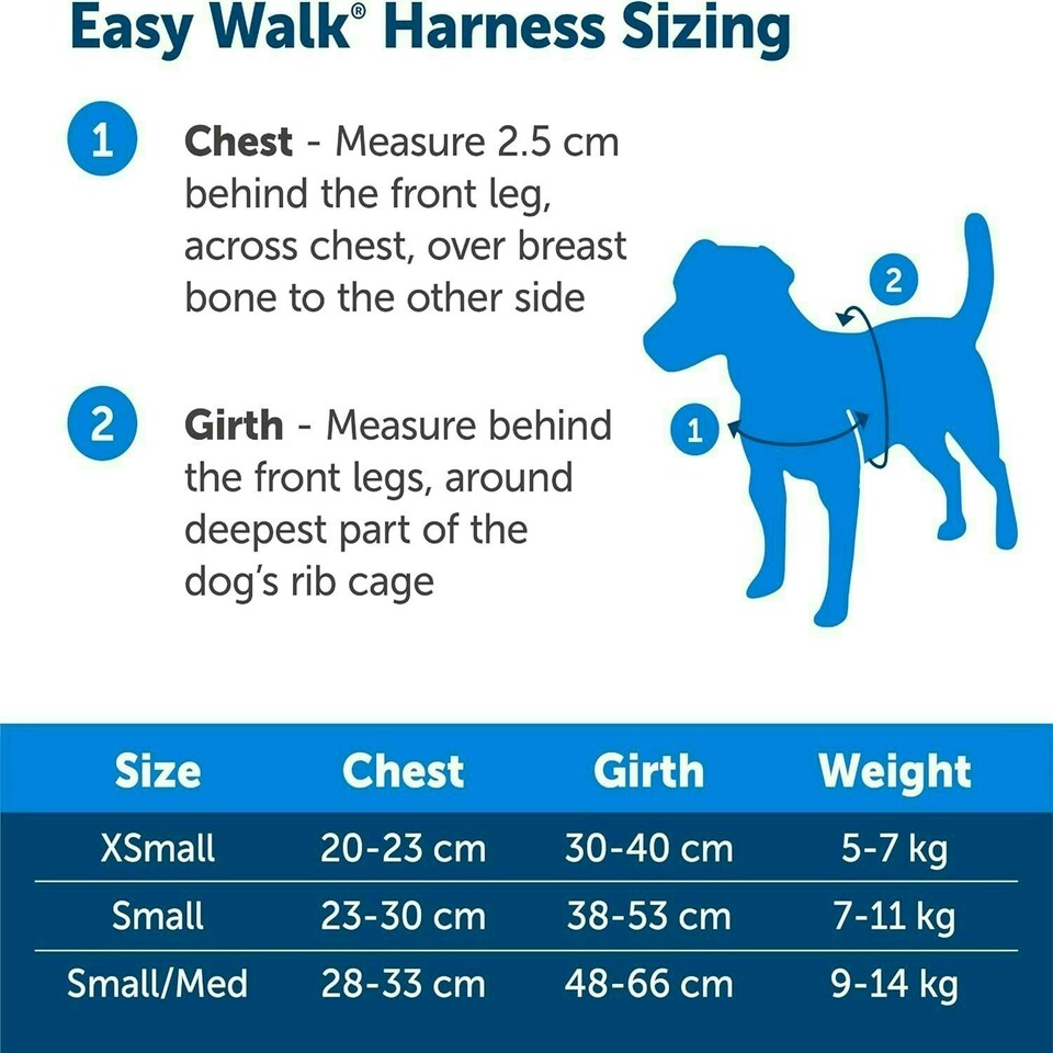 image 1 of PetSafe Easy Walk Harness - Small/Medium-Black