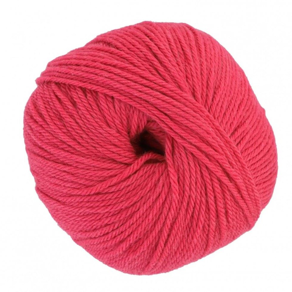 King Cole Pink Luxury Yak DK Yarn (Value Pack 6 x 50g Balls) For Crochet, Knitting - 100m per ball